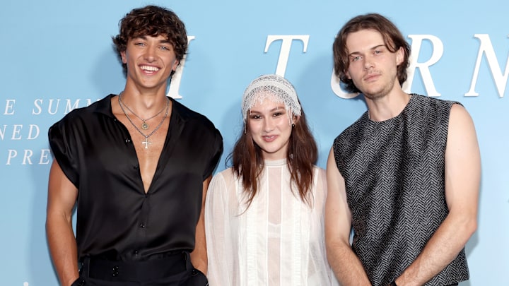 Gavin Casalegno, Lola Tung, Christopher Briney - "The Summer I Turned Pretty" Season 3 New York Launch Event