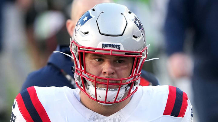 New England Patriots center Garrett Bradbury New England Patriots center Garrett Bradbury