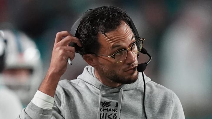 Miami Dolphins head coach Mike McDaniel