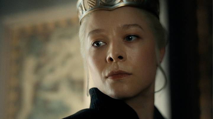 Rhaenyra Targaryen (Emma D'Arcy) in House of the Dragon season 3. 