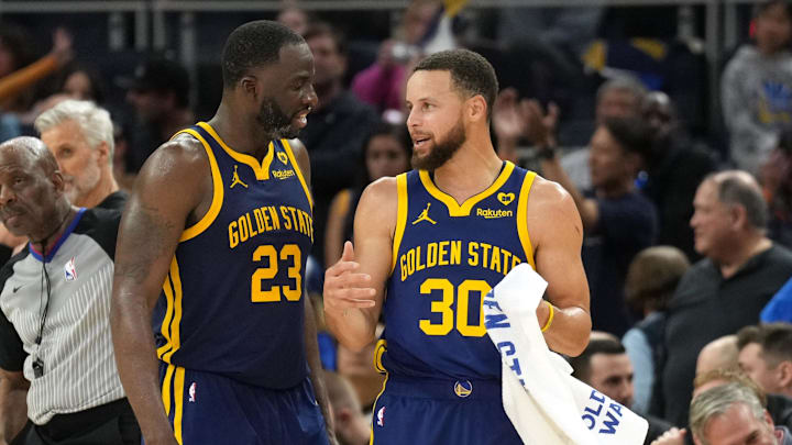 Curry and Green have built up a lot of chemistry over the years as Warriors teammates