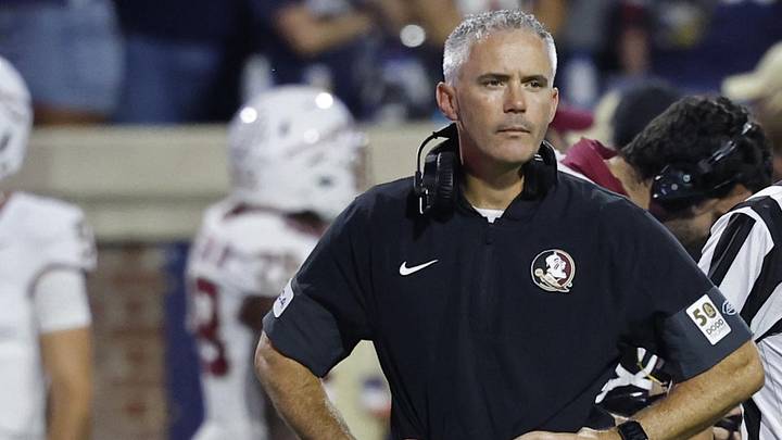 Florida State Seminoles head coach Mike Norvell