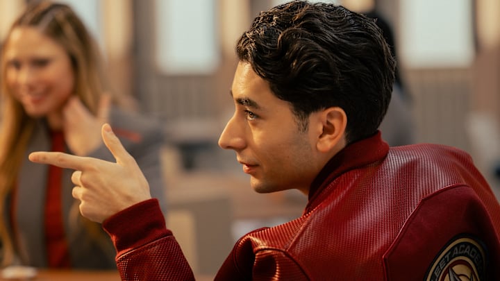 Romeo Carere as Ocam in season 1, episode 5, of Star Trek: Starfleet Academy streaming on Paramount+. Photo Credit: Brooke Palmer/Paramount+
