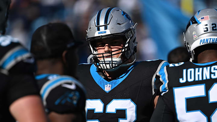 The Carolina Panthers will be without starting center Austin Corbett in their upcoming game against the Atlanta Falcons. 