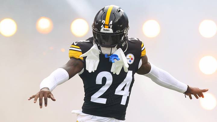Pittsburgh Steelers cornerback Joey Porter Jr. Pittsburgh Steelers cornerback Joey Porter Jr.