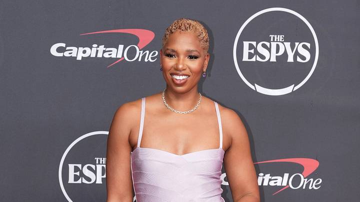Monica McNutt arrives on the red carpet before the 2026 ESPY Awards. Monica McNutt arrives on the red carpet before the 2026 ESPY Awards.