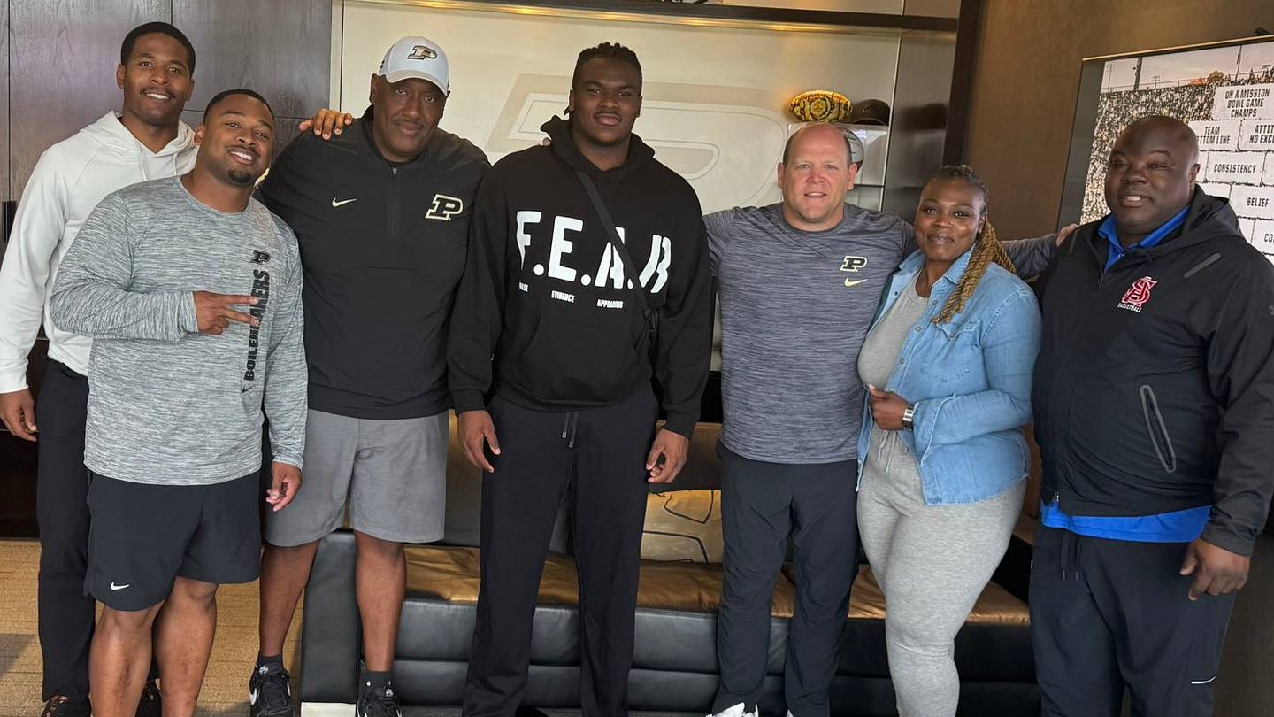 New 2027 Purdue Commit Shaq Saint Fleur Already Sounds Like a Leader