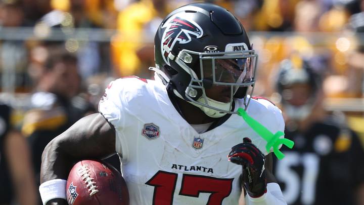 Atlanta Falcons wide receiver Zachariah Branch 