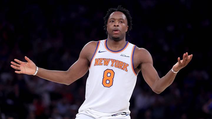 New York Knicks forward OG Anunoby has put Skechers on the map in the Big Apple. New York Knicks forward OG Anunoby has put Skechers on the map in the Big Apple.