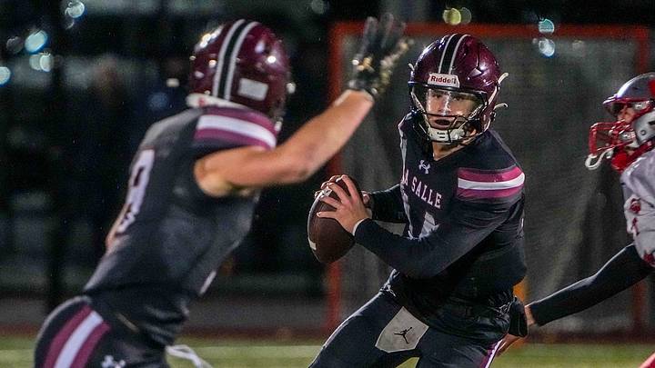 La Salle Academy quarterback Samuel Perry threw a pair of touchdown passes in his team's season opening win.