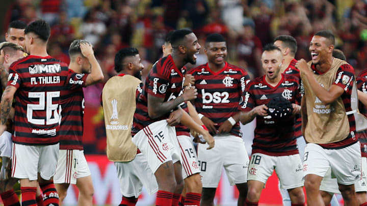O volante fez parte da campanha vitoriosa do Rubro-Negro na Libertadores 2019 O volante fez parte da campanha vitoriosa do Rubro-Negro na Libertadores 2019