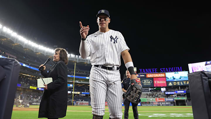 Aaron Judge jugaría en el jardín central si los Yankees consiguen en cambio a Juan Soto