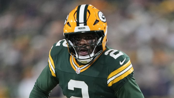 Dec 27, 2025; Green Bay, Wisconsin, USA; Green Bay Packers quarterback Malik Willis (2) runs the ball during the third quarter against the Baltimore Ravens at Lambeau Field. Mandatory Credit: Kayla Wolf-Imagn Images