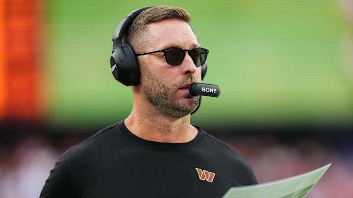 Washington Commanders offensive coordinator Kliff Kingsbury