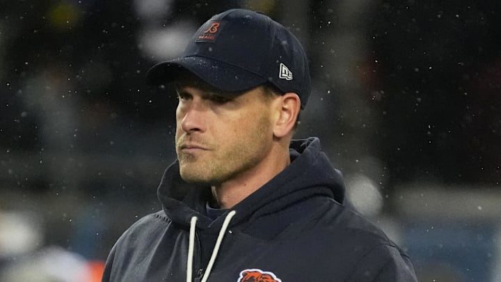 Chicago Bears head coach Ben Johnson