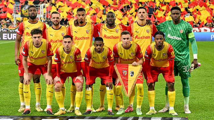 Les joueurs du RC Lens