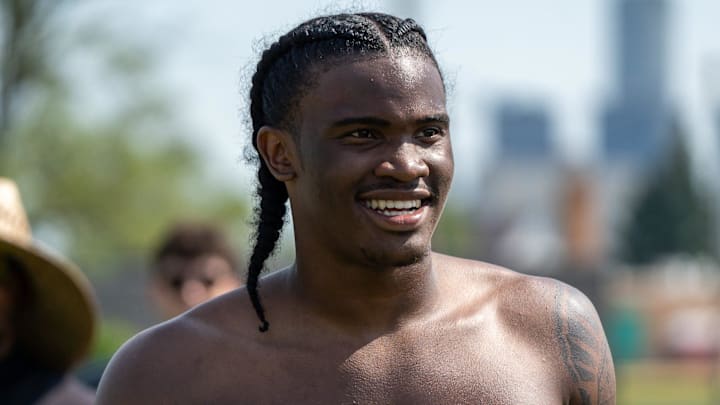 Michigan Wolverines true freshman Bryce Underwood could be the program's first eight-figure quarterback. Michigan Wolverines true freshman Bryce Underwood could be the program's first eight-figure quarterback.