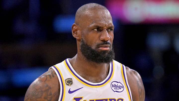 Los Angeles Lakers forward LeBron James 