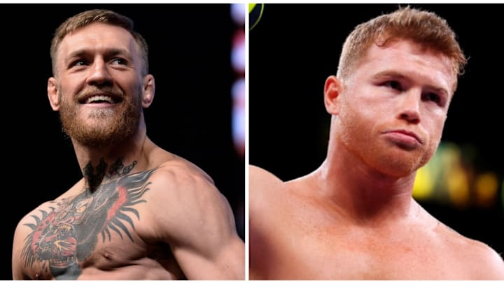 Conor McGregor and Canelo Alvarez