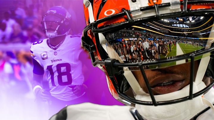 Justin Jefferson and Ja'Marr Chase Justin Jefferson and Ja'Marr Chase