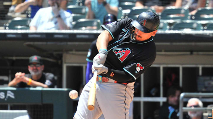 Arizona Diamondbacks first baseman Josh Naylor Arizona Diamondbacks first baseman Josh Naylor