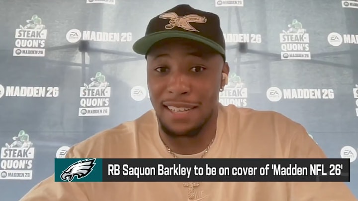 Saquon Barkley during the NFL Network's 'The Insiders' on June 2, 2025.