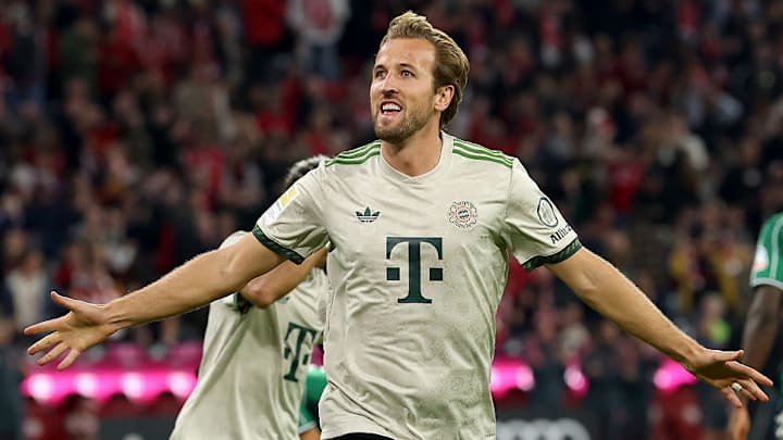 Harry Kane is under contract with Bayern Munich through 2027.