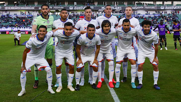 El once titular de Cruz Azul frente a Mazatlán.