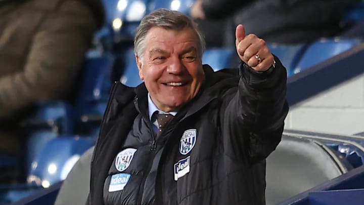 Sam Allardyce on the touchline during his time as West Brom manager Sam Allardyce on the touchline during his time as West Brom manager