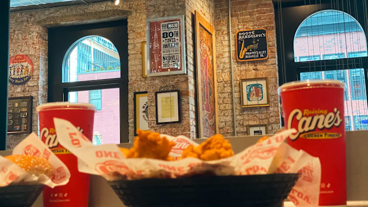 Grand opening of Raising Cane's Nashville flagship store