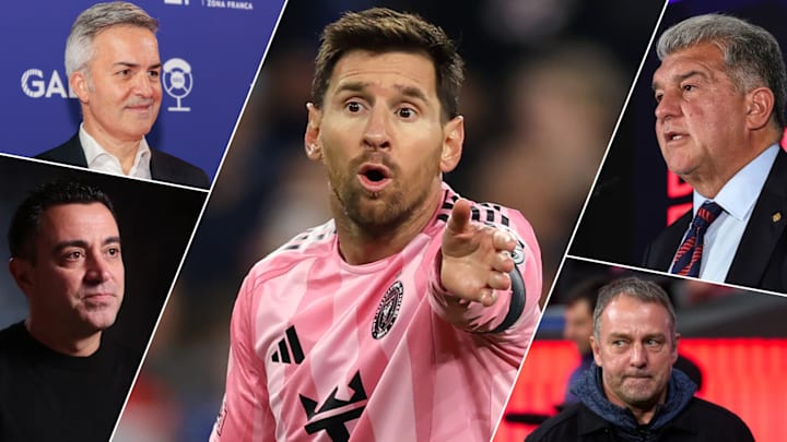 Lionel Messi has found himself at the center of the current Barcelona presidential election. Lionel Messi has found himself at the center of the current Barcelona presidential election.