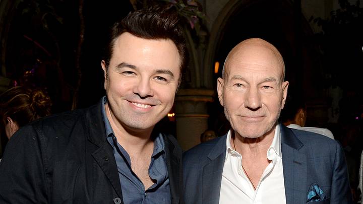 Star Trek Patrick Stewart death Seth MacFarlane reaction