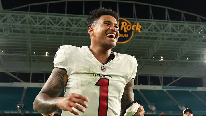 Atlanta Falcons quarterback Tua Tagovailoa will start on Sunday against the Pittsburgh Steelers.