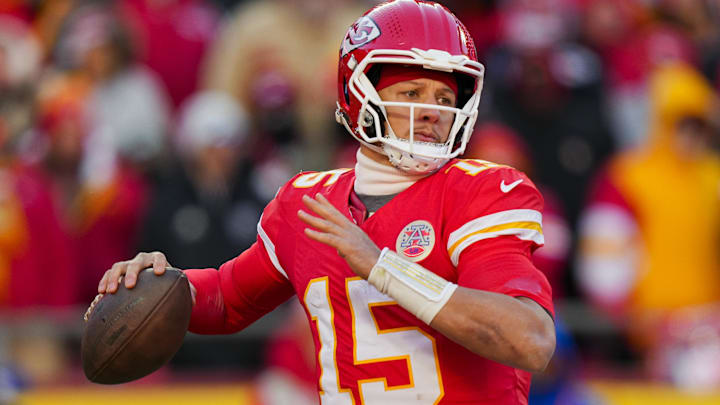 Chiefs quarterback Patrick Mahomes could use more receiver help.