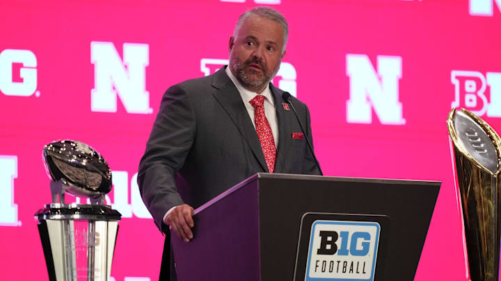 Nebraska head coach Matt Rhule