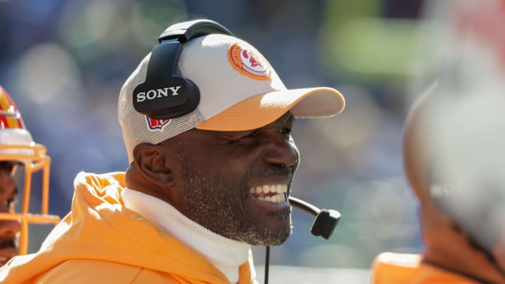 Tampa Bay Buccaneers head coach Todd Bowles on the sidelines during the first half of a game against the Seattle Seahawks Tampa Bay Buccaneers head coach Todd Bowles on the sidelines during the first half of a game against the Seattle Seahawks