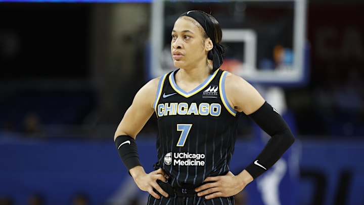 Chicago Sky guard Chennedy Carter (7) Chicago Sky guard Chennedy Carter (7)
