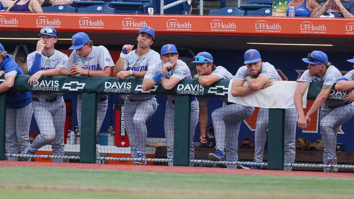 Troy used a nine-run sixth inning to take a win over Florida and force a winner-take-all Gainesville Regional title game on Monday. Troy used a nine-run sixth inning to take a win over Florida and force a winner-take-all Gainesville Regional title game on Monday.