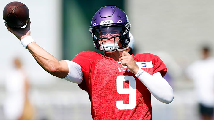 Minnesota Vikings QB J.J. McCarthy