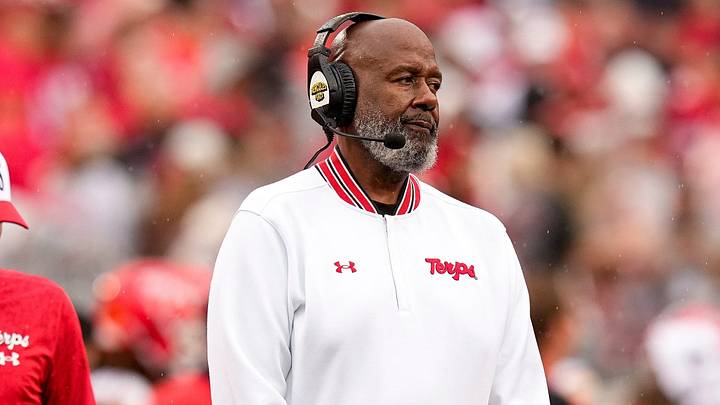 Maryland Terrapins head coach Mike Locksley