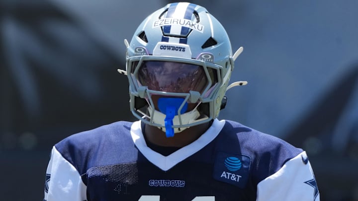 Dallas Cowboys defensive end Donovan Ezeiruaku Dallas Cowboys defensive end Donovan Ezeiruaku