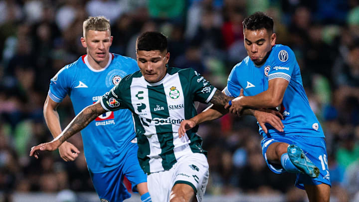 Alineaciones, Cruz Azul vs Santos, Apertura 2025