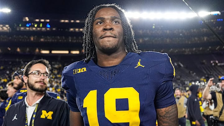 Michigan quarterback Bryce Underwood Michigan quarterback Bryce Underwood