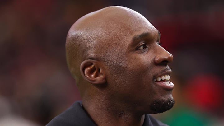 Houston Texans head coach DeMeco Ryans walk off the field at half time against the Arizona Cardinals.