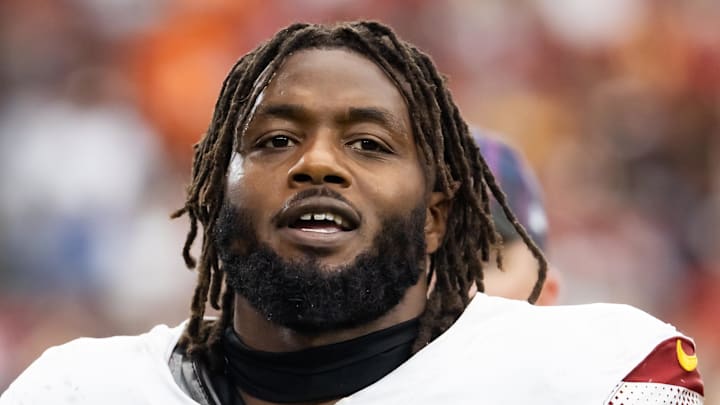 Former Washington Commanders edge rusher Dante Fowler Jr. 