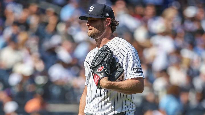 Yankees starting pitcher Gerrit Cole may not find himself on the team’s wild-card roster. Yankees starting pitcher Gerrit Cole may not find himself on the team’s wild-card roster.