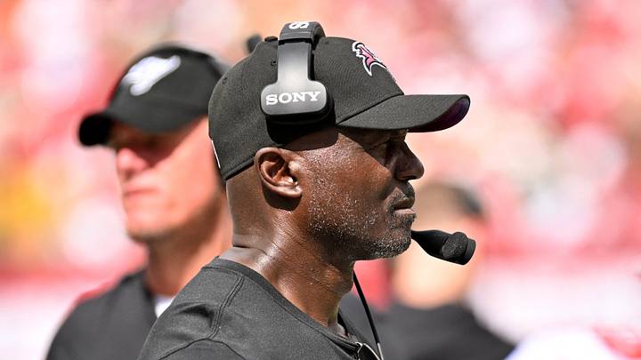 Tampa Bay Buccaneers head coach Todd Bowles looks on during the game against the Green Bay Packers Tampa Bay Buccaneers head coach Todd Bowles looks on during the game against the Green Bay Packers