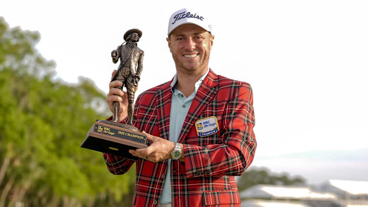 Justin Thomas is the RBC Heritage's defending champion. Justin Thomas is the RBC Heritage's defending champion.
