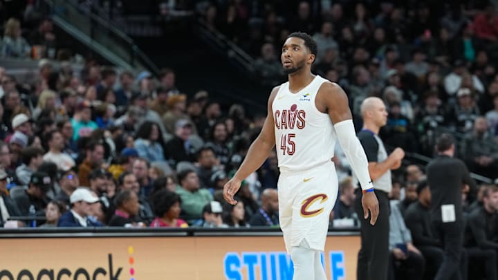 Cleveland Cavaliers guard Donovan Mitchell.