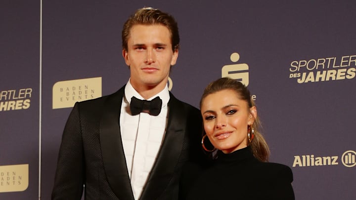 Alexander Zverev and Sophia Thomalla